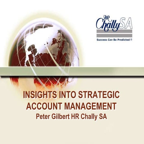 Strategic Account Management
