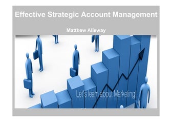 Strategic Account Management Presentation