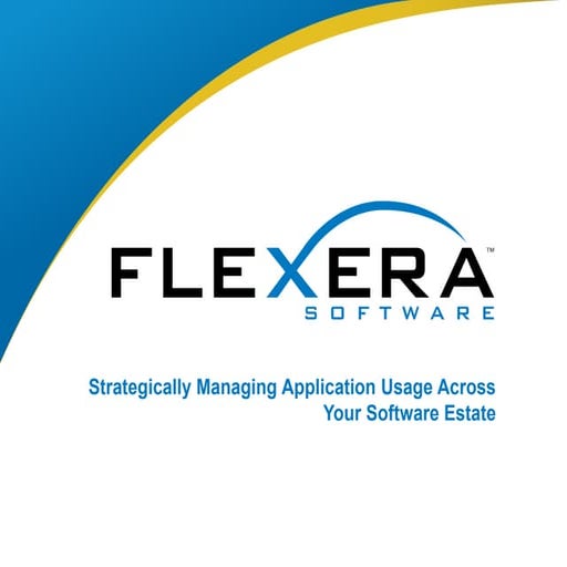 Strategically managing application usage across your software estate   flexer...