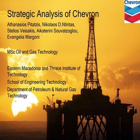 Strategic analysis of chevron