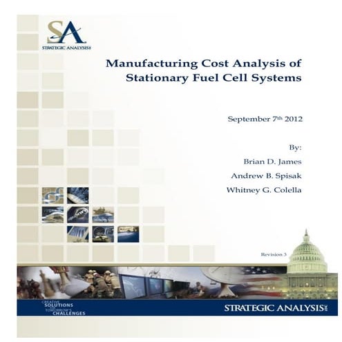 Strategic analysis report