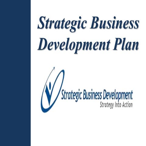 Get Strategic Business Development Plan
