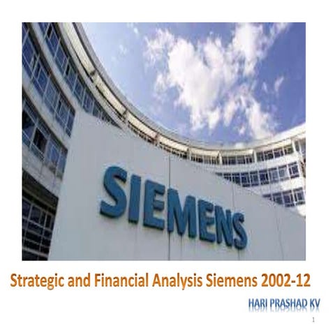 Siemens EA ltd. Internship report | DOCX
