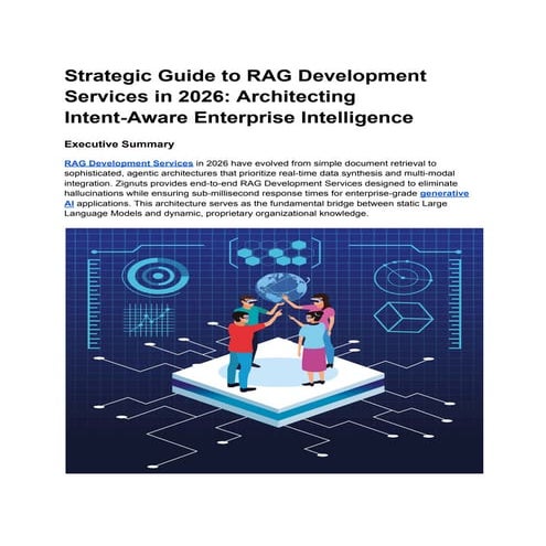 Strategic Guide to RAG Development Services in 2026_ Architecting ...