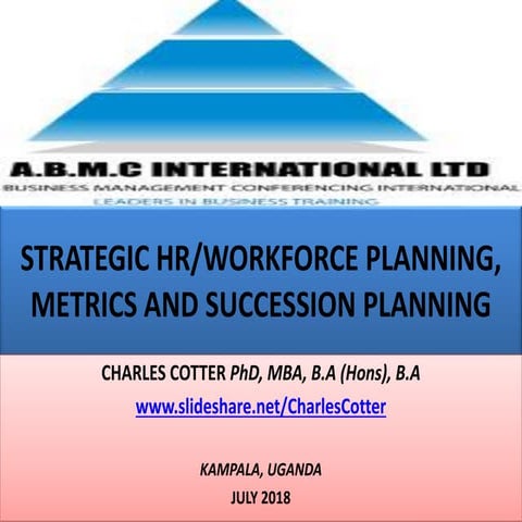 Strategic HR/Workforce Planning_Metrics & Succession Planning