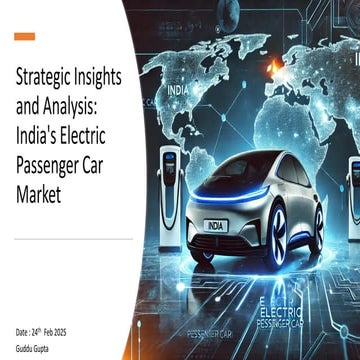 Strategic Insights and Analysis - India's Electric Passenger Car Market ...