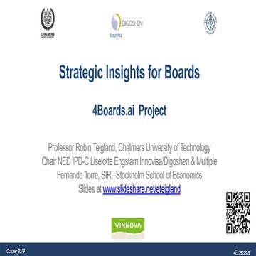 Strategic Insights for Corporate Boards
