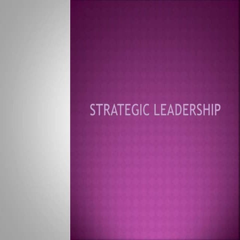 strategic leadership.pptx