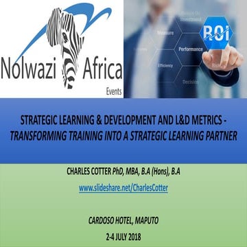 Strategic Learning and Development_L&D Metrics and Strategic Learning Partnering
