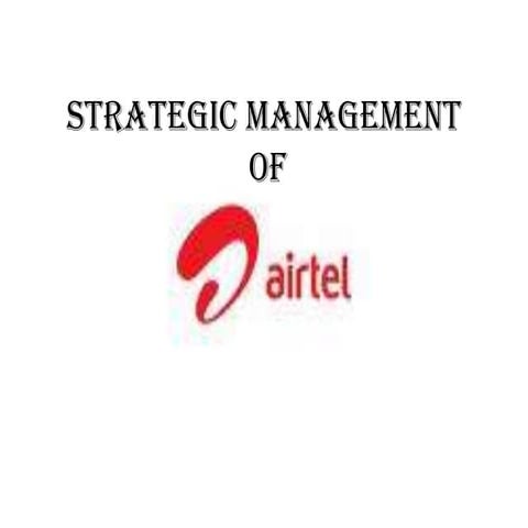 Strategic management