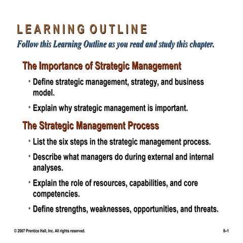 Strategic management