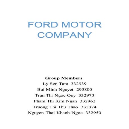 Strategic management