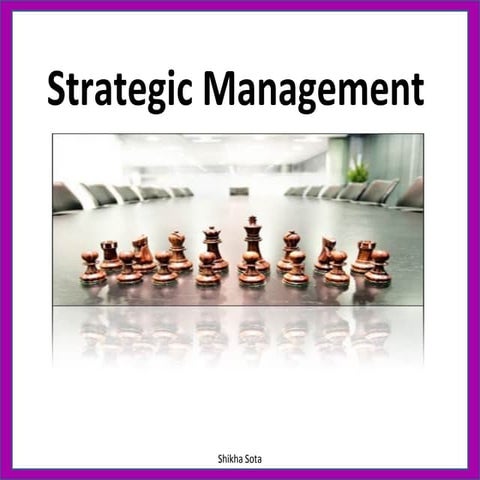 Strategic management