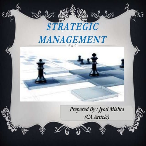 Strategic management