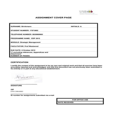 STRATEGIC AND BUSINESS ANALYSIS OF THE WESTERN CAPE DEPARTMENT OF HEALTH AND THE STRATEGIC PARTNERSHIPS FUNCTION IN CONTEXT OF THE HEALTHCARE SECTOR IN SOUTH AFRICA AN ANALYSIS OF THE POTENTIAL COMPETITIVE ADVANTAGES AND STRATEGIC IMPERATIVES AND DIRECTIO