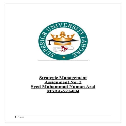 Strategic management bundu khan restaurant