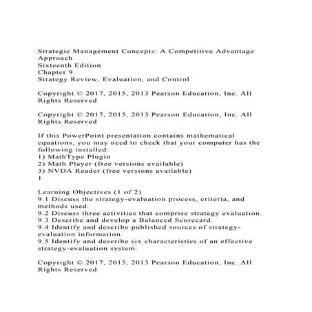 Strategic Management Concepts A Competitive Advantage Approach.docx