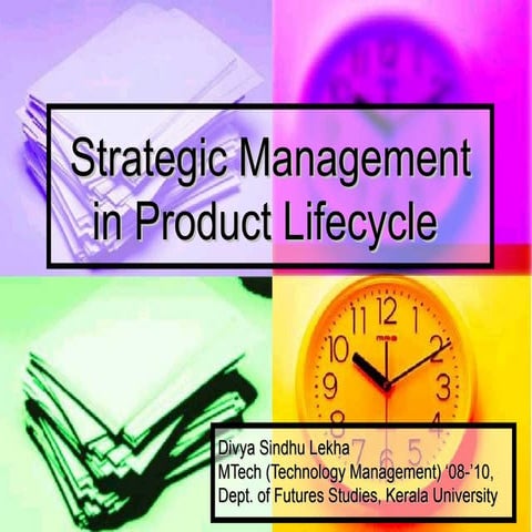 Strategic Management In Product Lifecycle