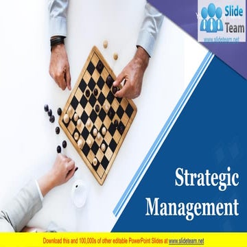Strategic Management PowerPoint Presentation Slides 