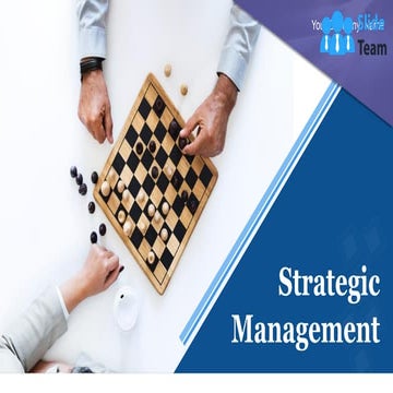 Strategic Management Powerpoint Presentation Slides