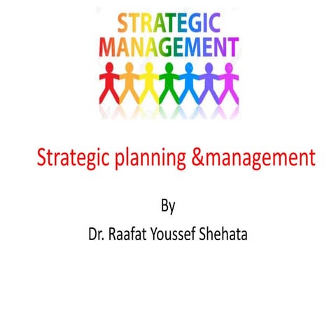 Strategic management | PPTX