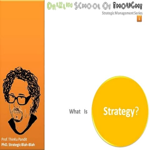 Strategic Management Series 1 - What Is Strategy?