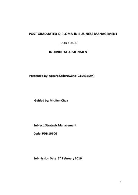 Strategic management theories