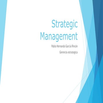 Tema 6. Evaluación y control de la estrategia | PPTX