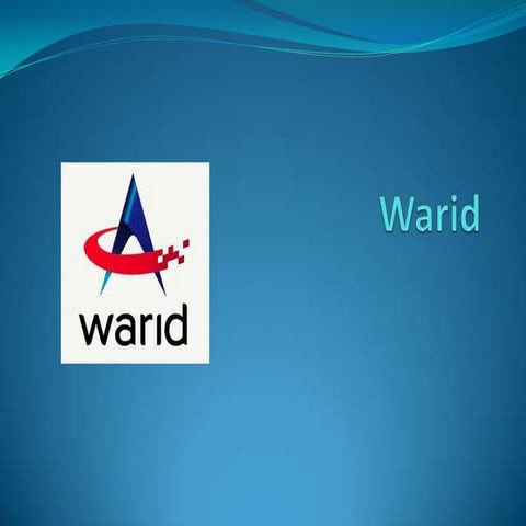 Strategic management warid