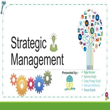 Strategic managent