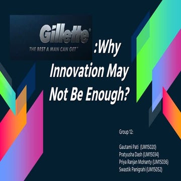 Why innovation may not be enough