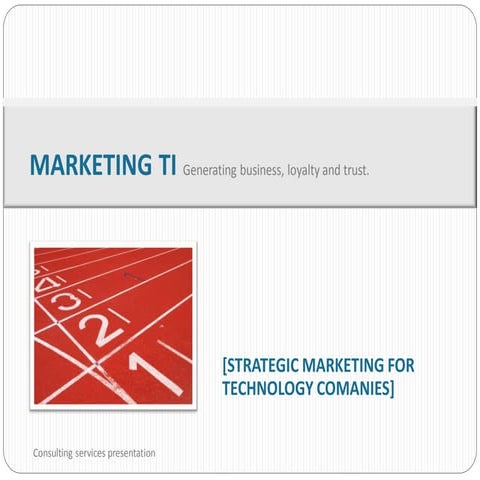 Strategic marketing ti   presentation