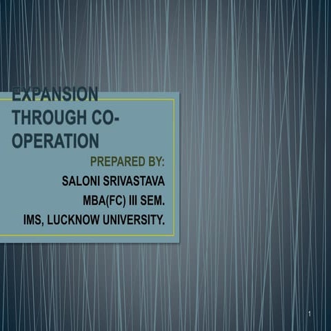 Strategic menagement