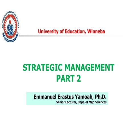 Strategic  managements  for business  students  who are reading  bba  bsc