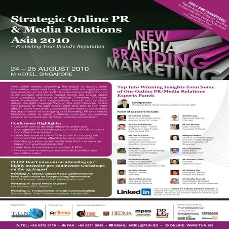 Strategic online pr & media relations