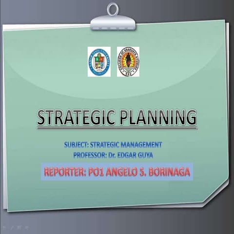 Strategic planning