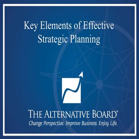 Strategic planning   key elements3