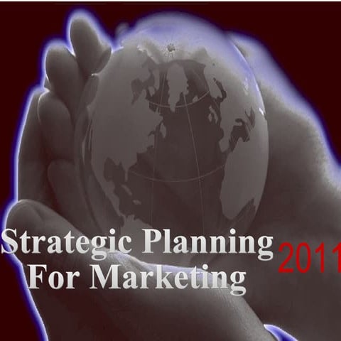 Strategic planning marketing | PPT