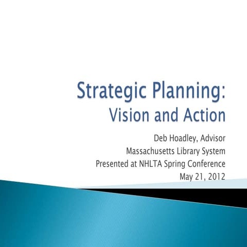 Strategic Planning: Vision & Action | PPT