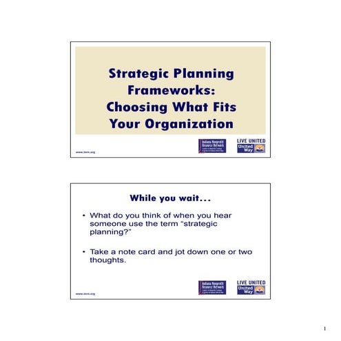Strategic Planning - Road Maps For The Future | PDF