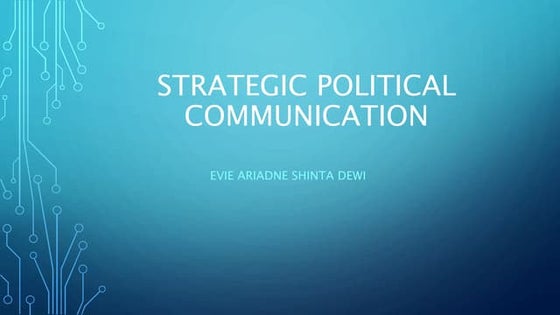 Political Communication Presentation Pptx