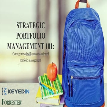 Strategic Portfolio Management 101
