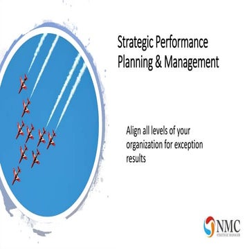 Performance Management for Increased Productivity