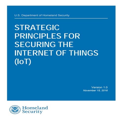 Dr Dev Kambhampati | Strategic Principles for Securing the Internet of Things...