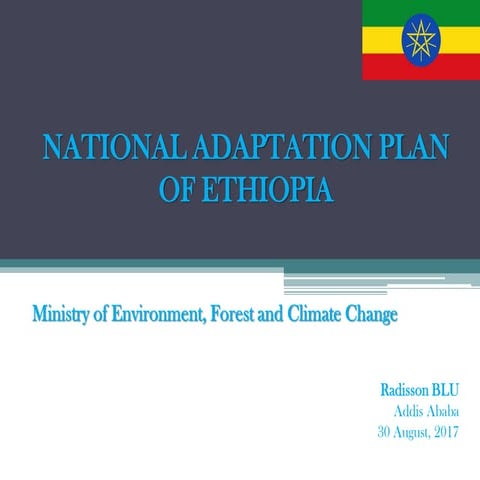 Strategic Priorities of Ethiopia's National Adaptation Plan