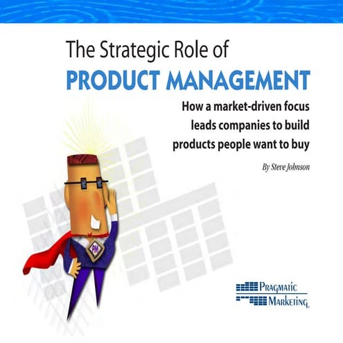 Strategic Role Of Product Management