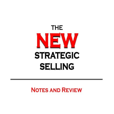 Strategic Selling