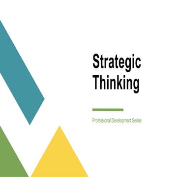 Strategic thinking training course brisbane sydney melbourne perth adelaide c...