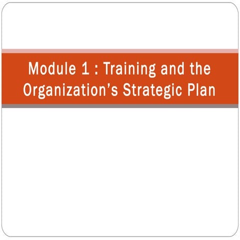 Strategic training   shrm