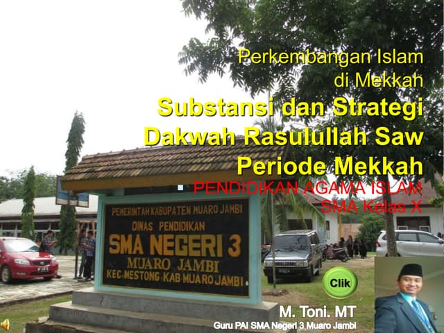 Dakwah Rasulullah Periode Makkah | PPT
